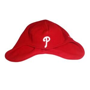 Philadelphia Phillies New Era MLB Winter Fleece Lined Knit Hat One Size Red